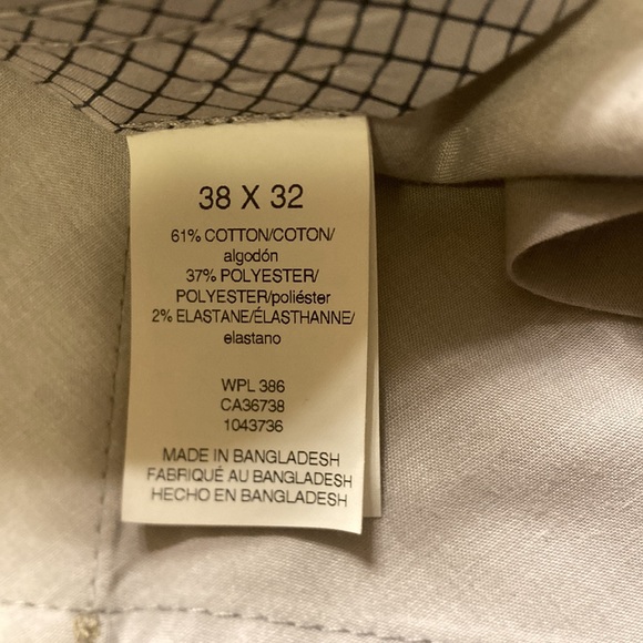 Men’s Haggar khaki Dress pant - Picture 6 of 8